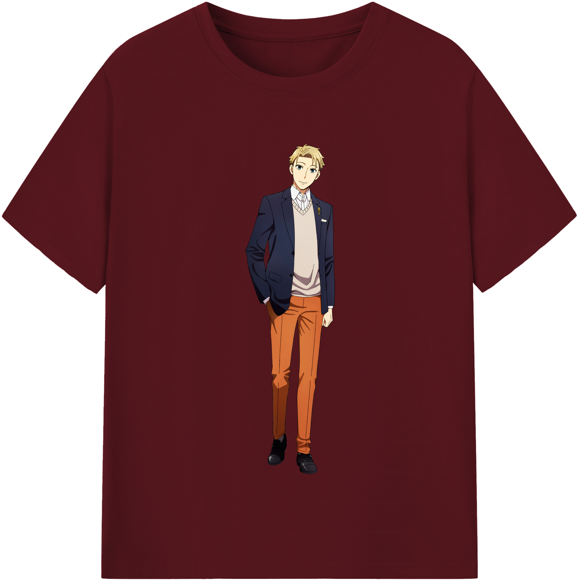 （画像用） SPY×FAMILY间谍家家酒 綿100％半袖Tシャツ（フロントプリント）